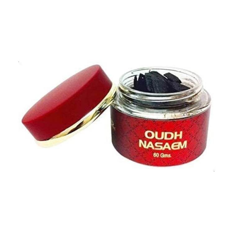 OUD NASAEM By AL NABEEL BURNING BAKHOOR INCENSE CHIPS OUDH 60gm