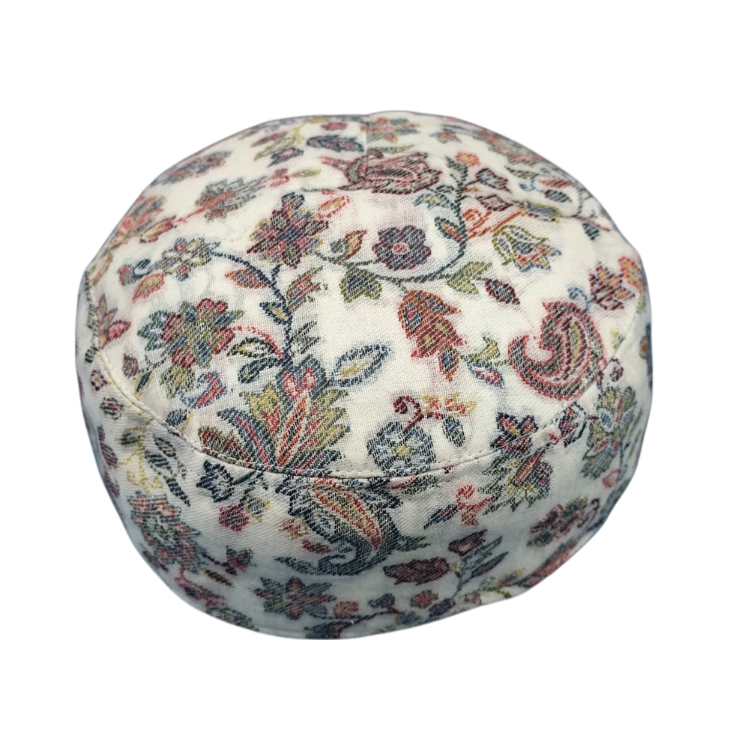 Kashmiri Kani Cap white