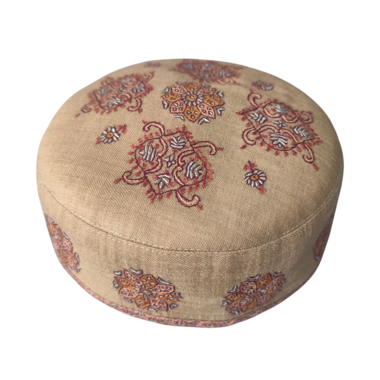 Pashmina Color Sozni Cap