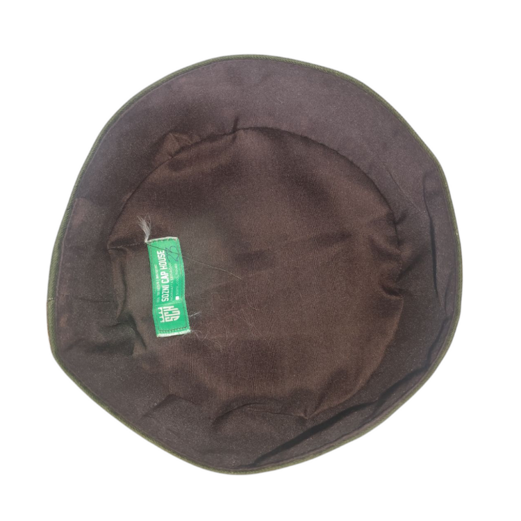 Green Color Sozni Cap