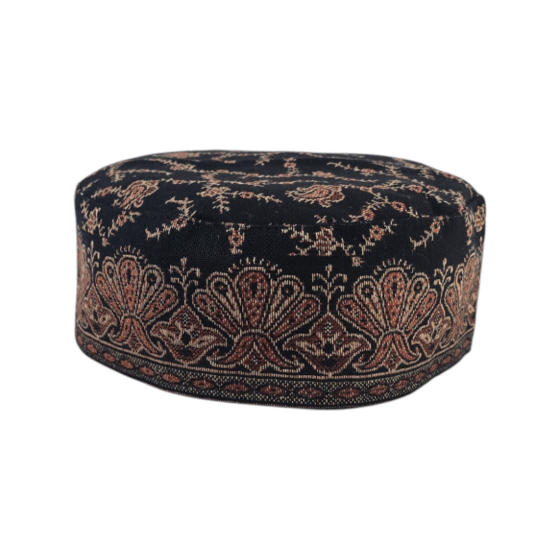 Voltiger Kani-Style Multi-Colored Wool Blend Knit Beanie Cap