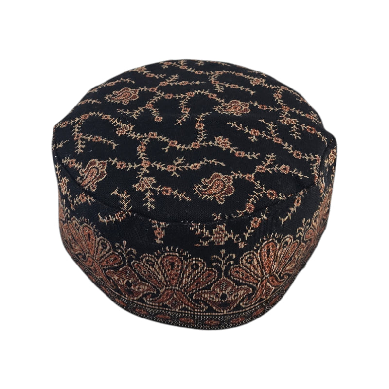 Voltiger Kani-Style Multi-Colored Wool Blend Knit Beanie Cap