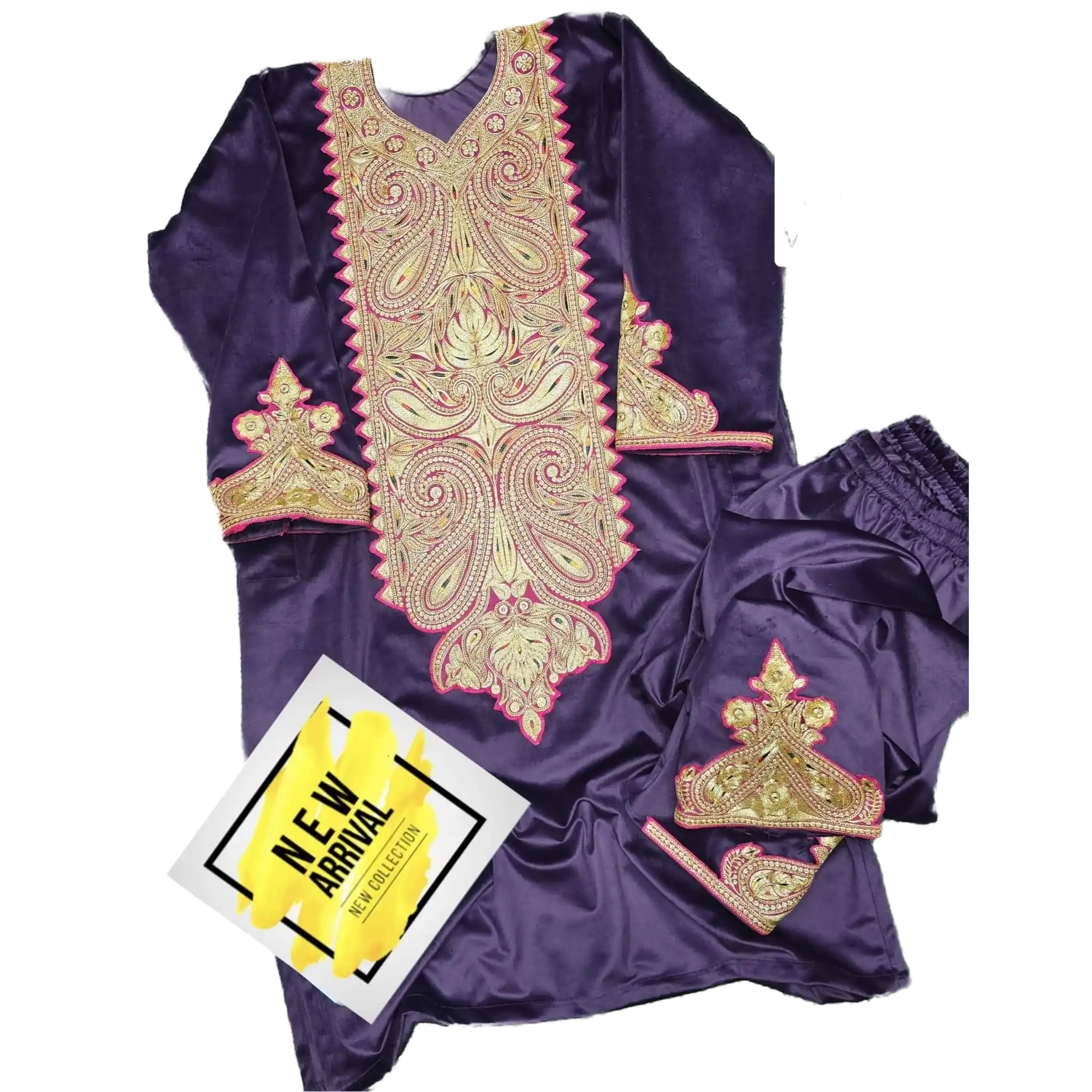 Roman Velvet 2-Piece Cord Set