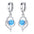 Fashion Soft Ear Rings Mid-length Heart-shaped, Hina khan style