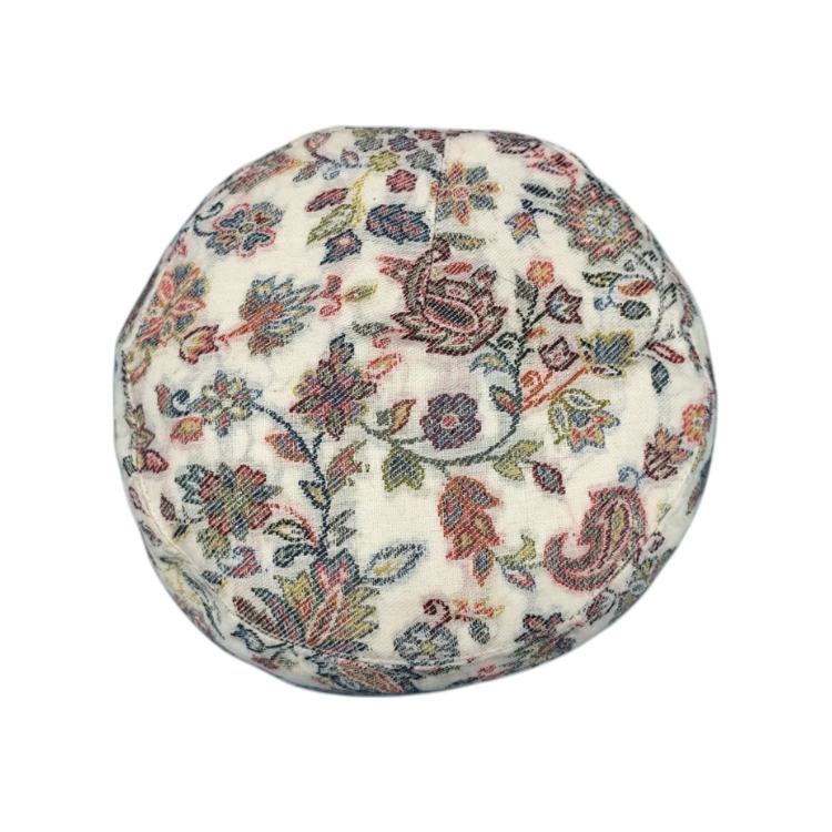 Kashmiri Kani Cap white