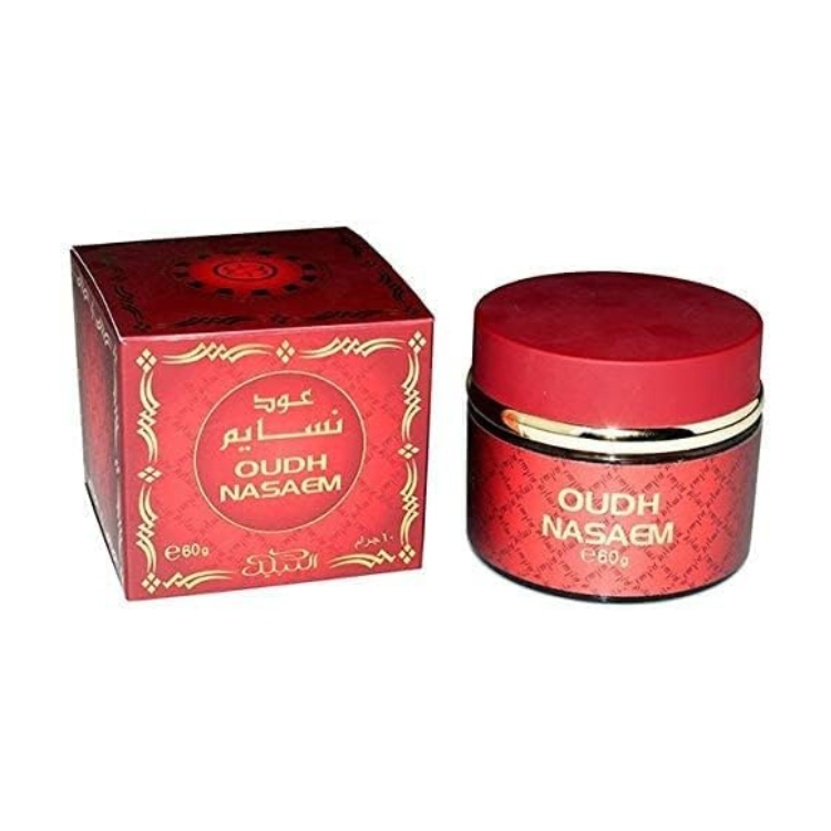 OUD NASAEM By AL NABEEL BURNING BAKHOOR INCENSE CHIPS OUDH 60gm