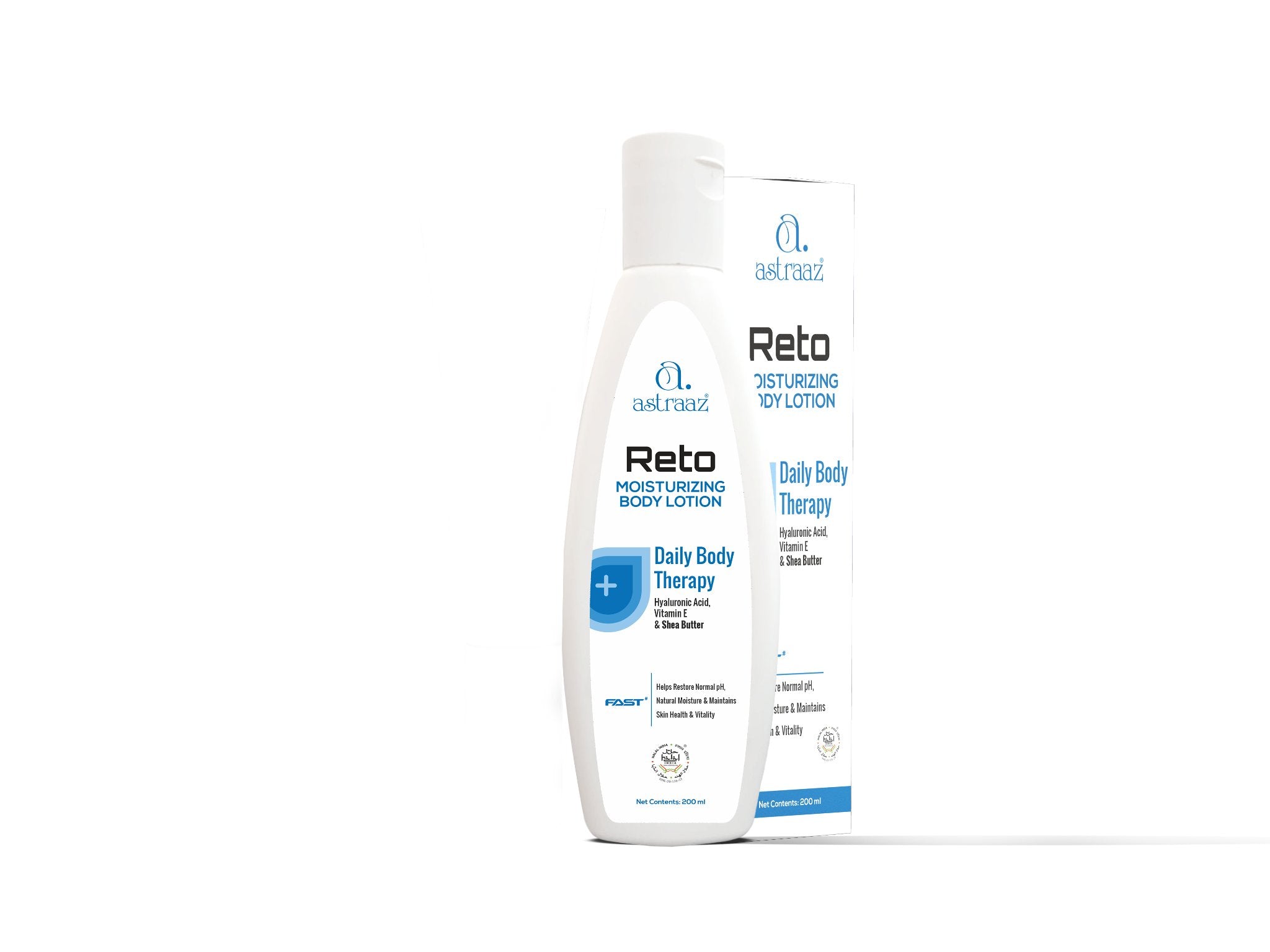 Astraaz Aazin Formulations Reto Moisturizing Lotion - Hydrating & Lightweight for All Skin Types