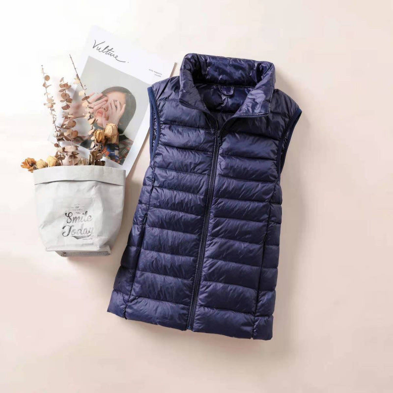 Down Close-fitting Fashion Casual Jacket Vest