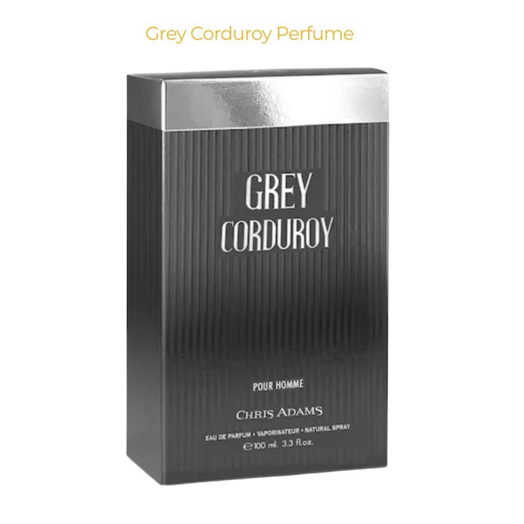 Chris Adams Grey Corduroy Eau De Parfum 100ml- Imported Perfume