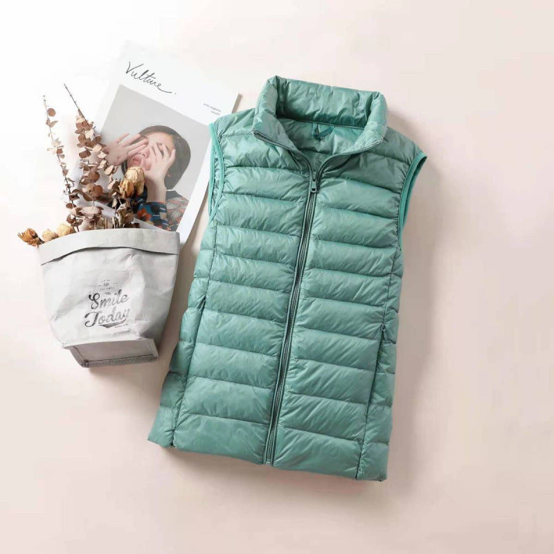 Down Close-fitting Fashion Casual Jacket Vest