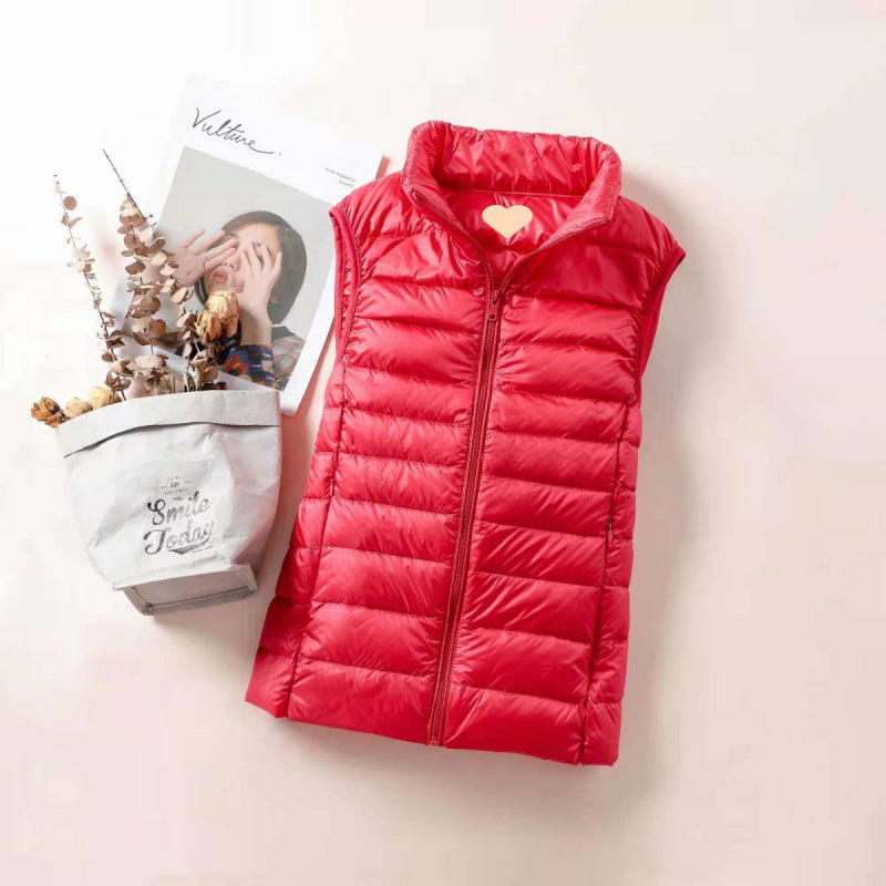 Down Close-fitting Fashion Casual Jacket Vest