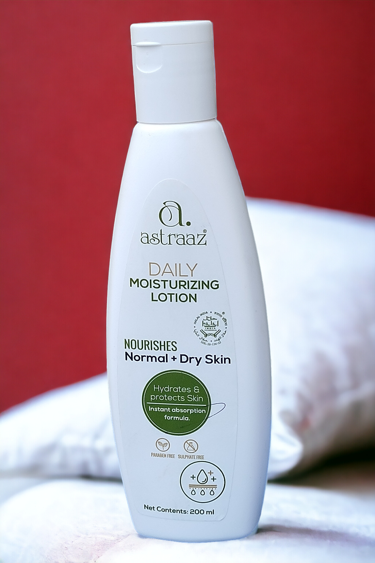Astraaz Daily Moisturizing Lotion with Shea Butter, Aloe Vera & Vitamin E, Quick Absorbing, for Dry Skin