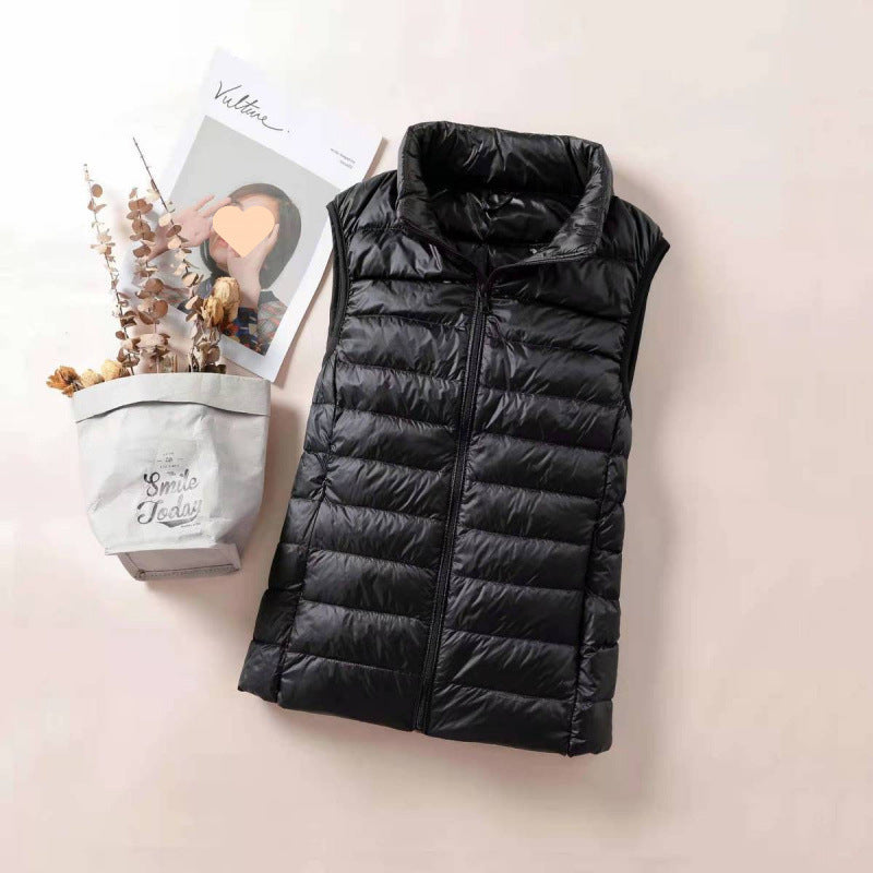 Down Close-fitting Fashion Casual Jacket Vest