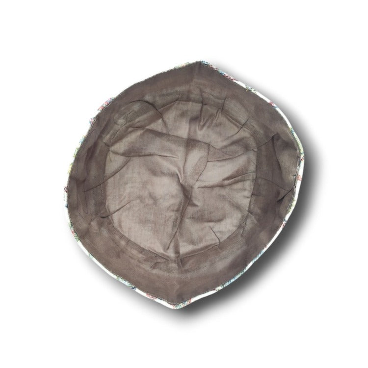 Kashmiri Kani Cap white