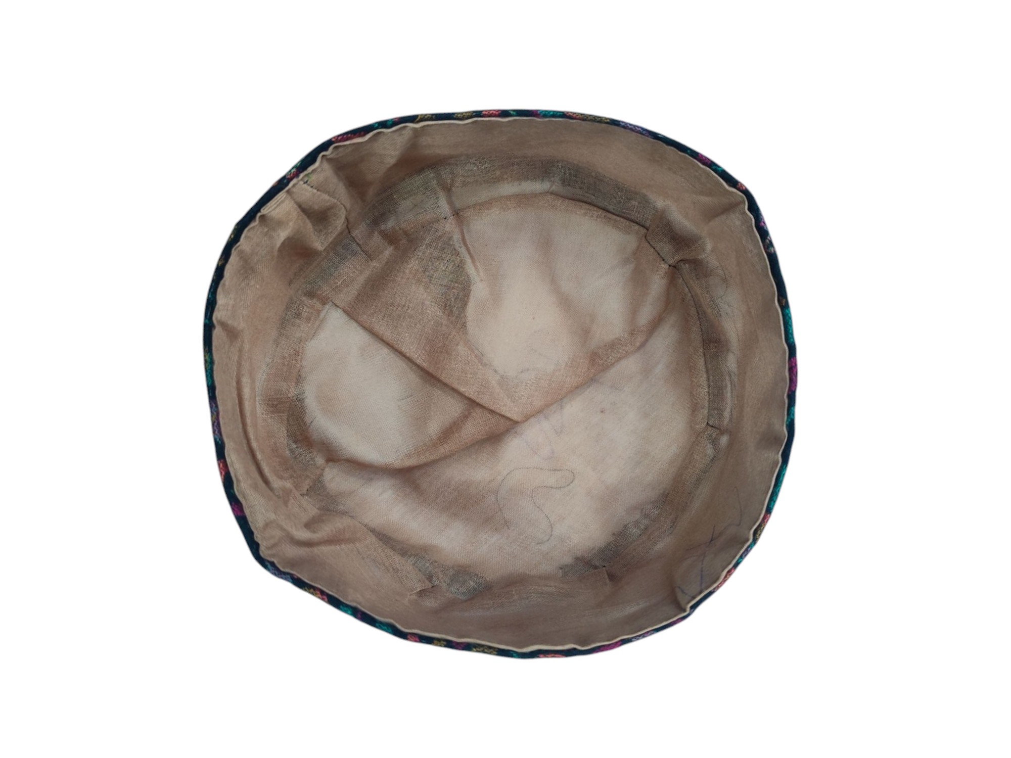 Kashmiri Kani Cap Black Color
