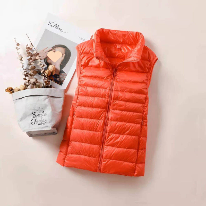 Down Close-fitting Fashion Casual Jacket Vest