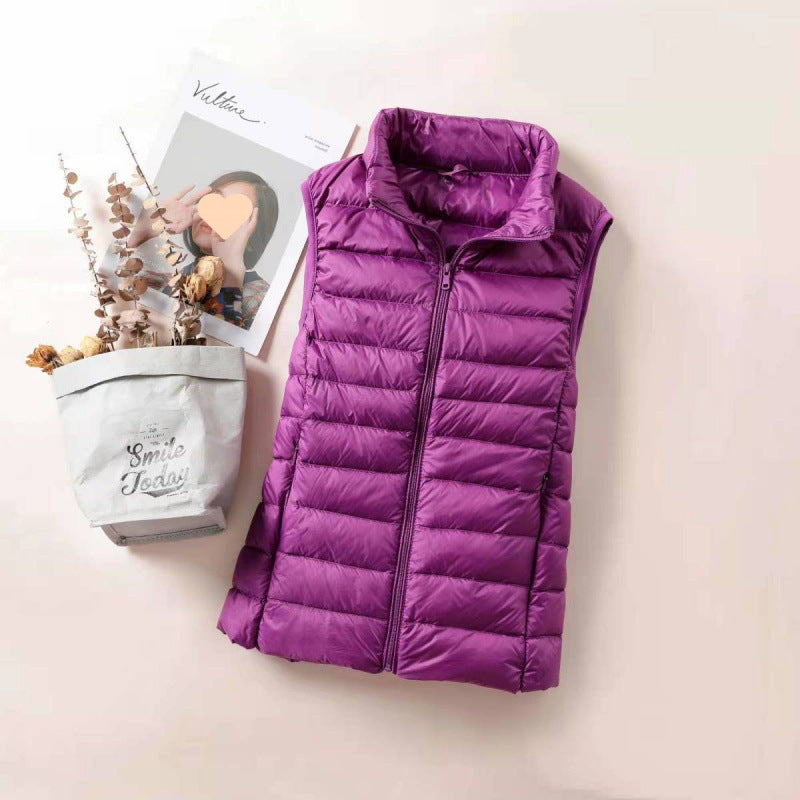 Down Close-fitting Fashion Casual Jacket Vest