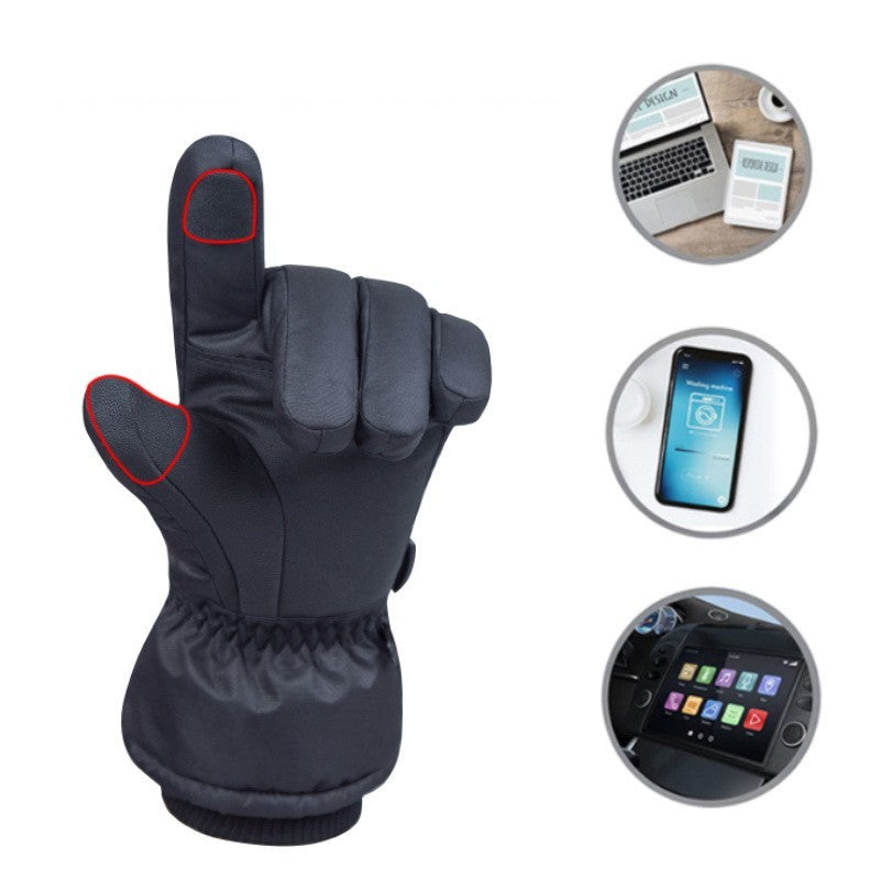 Outdoor Cycling Skiing Electrically Heated Gloves