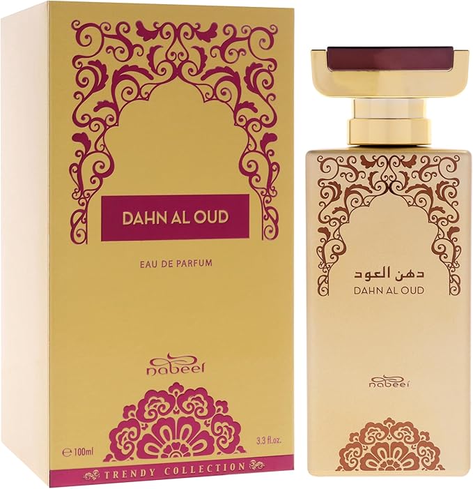 Nabeel Dahn Al Oud Eau De Perfume for Unisex - Oriental Woody, 100 ml