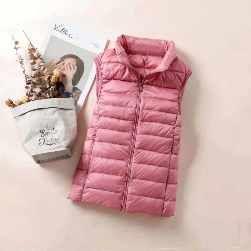 Down Close-fitting Fashion Casual Jacket Vest