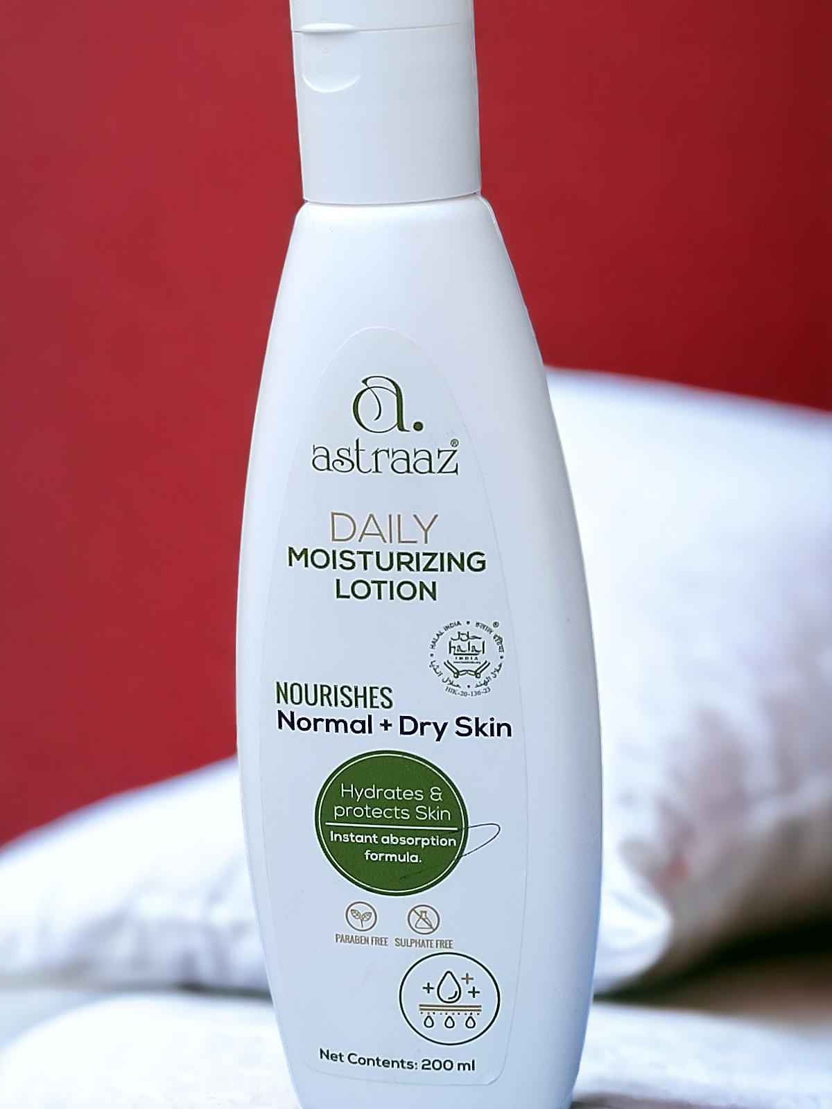 Astraaz Daily Moisturizing Lotion with Shea Butter, Aloe Vera & Vitamin E, Quick Absorbing, for Dry Skin