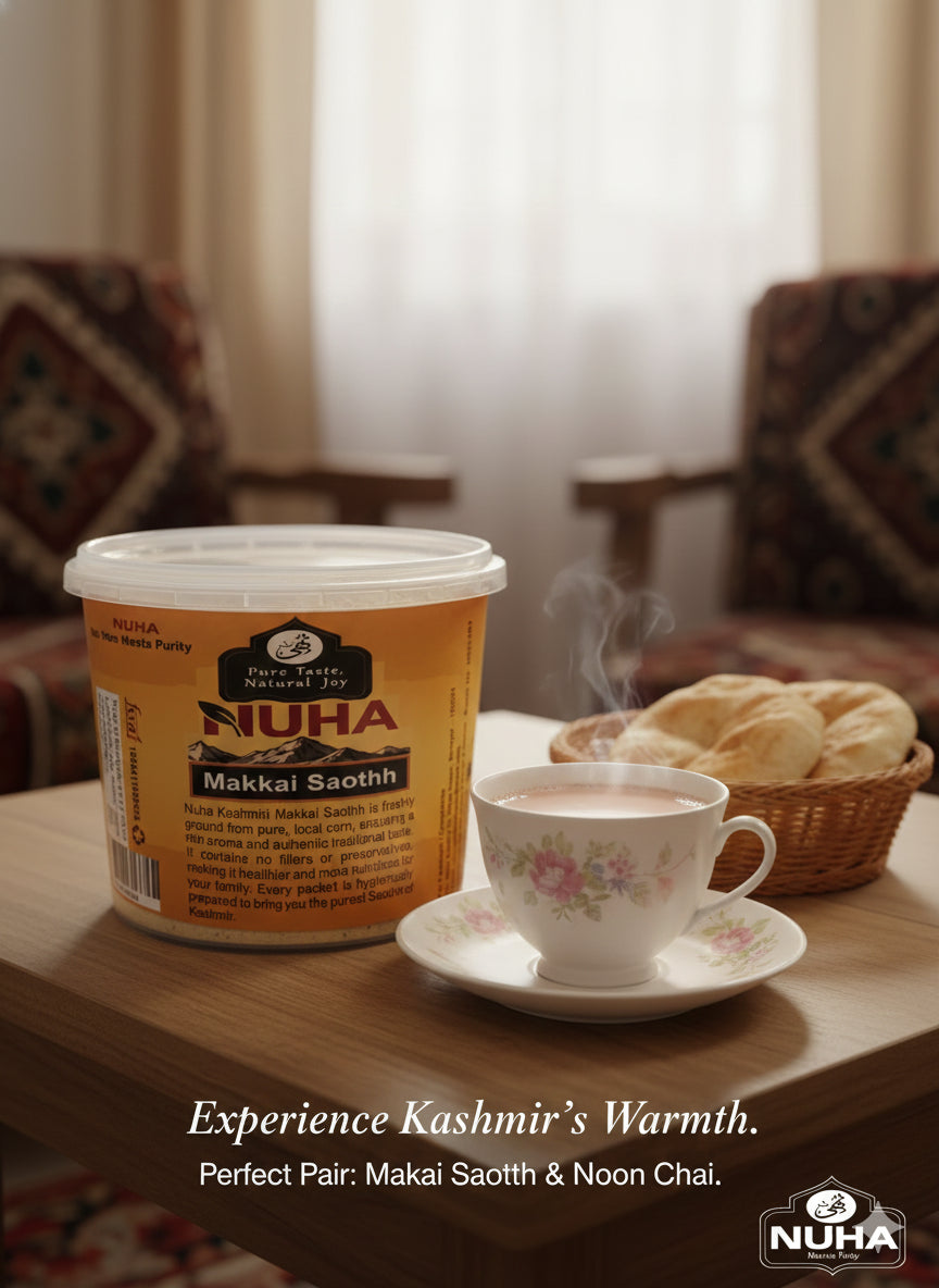Kashmir Makai Saotth - Traditional Corn Flour Porridge