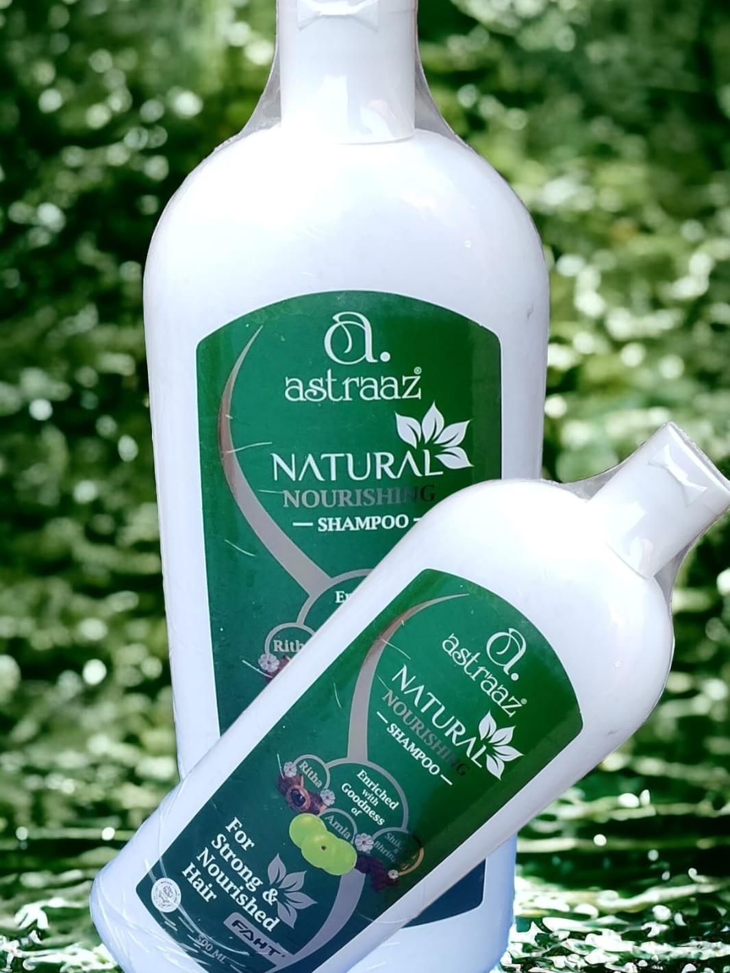 Astraaz Natural Nourishing Shampoo | Botanical Extracts | All Hair Types