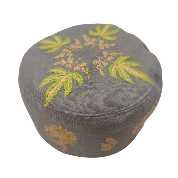 Kashmiri Sozni work - Hand embroidered Chinar Design