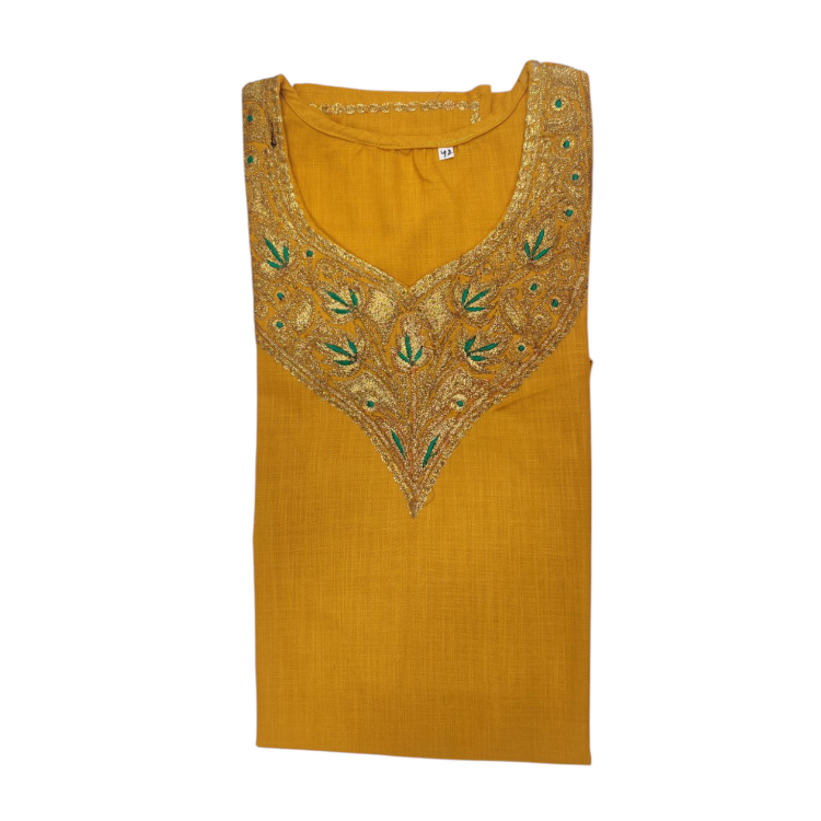 Kashmiri Tilla Embroidery Kurti