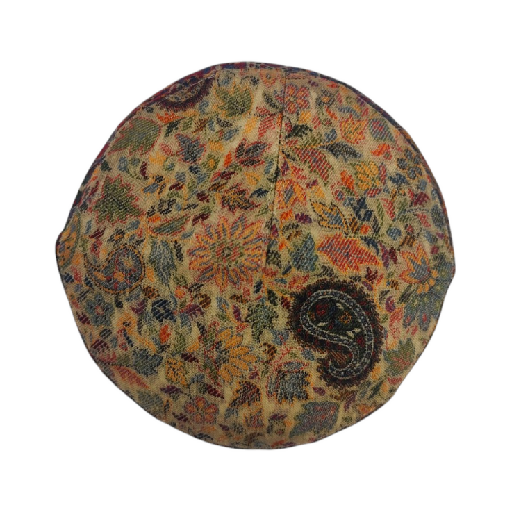Kashmiri Kani Machine Weaving - Multi color Desgin Premium Cap